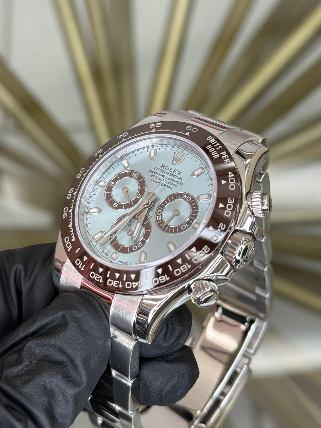 Rolex Daytona Ice Blue Dial on Oysterlock 116506 2015 Complete