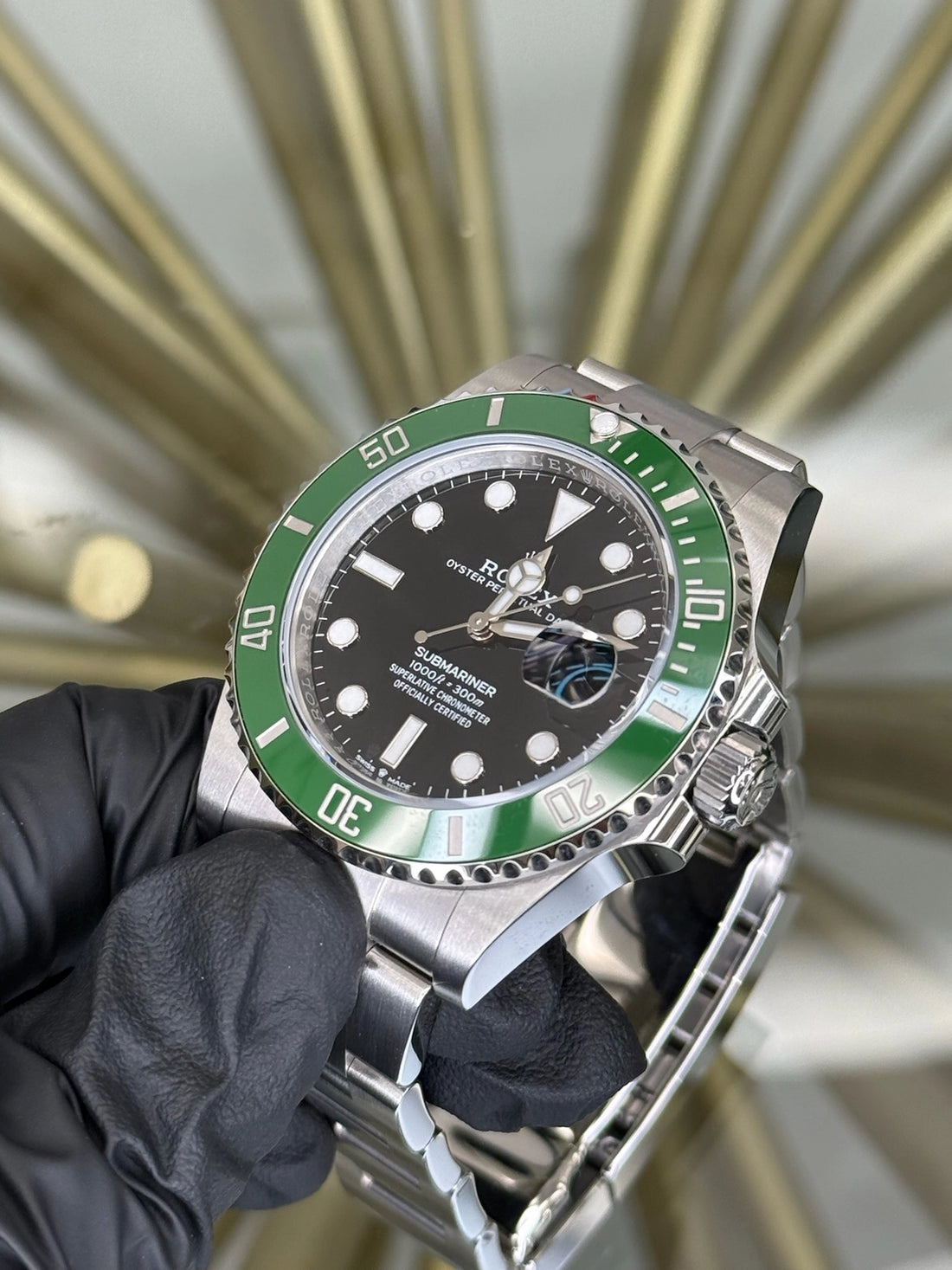 Rolex Submariner Black Dial on Oyster 126610LV 2026 Complete