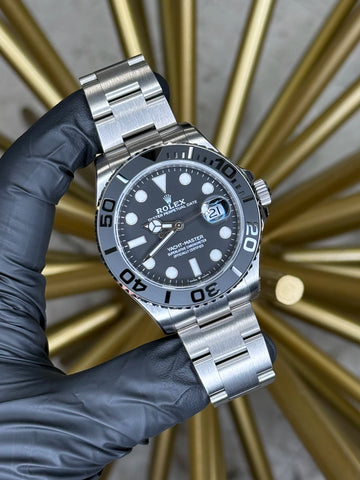 Rolex Rlx Titanium Yacht-Master 42 Black Dial on Oyster 226627 2026 Complete