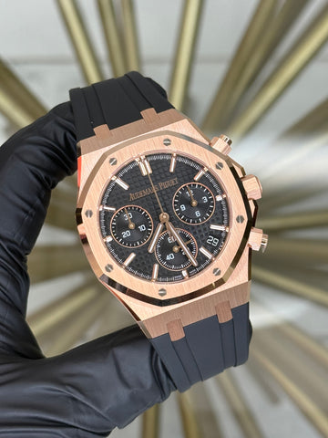Audemars Piguet Royal Oak Chronograph "50th Anniversary" Black Dial on Rubber Strap 26240OR.OO.D002CR.01 2026 Complete
