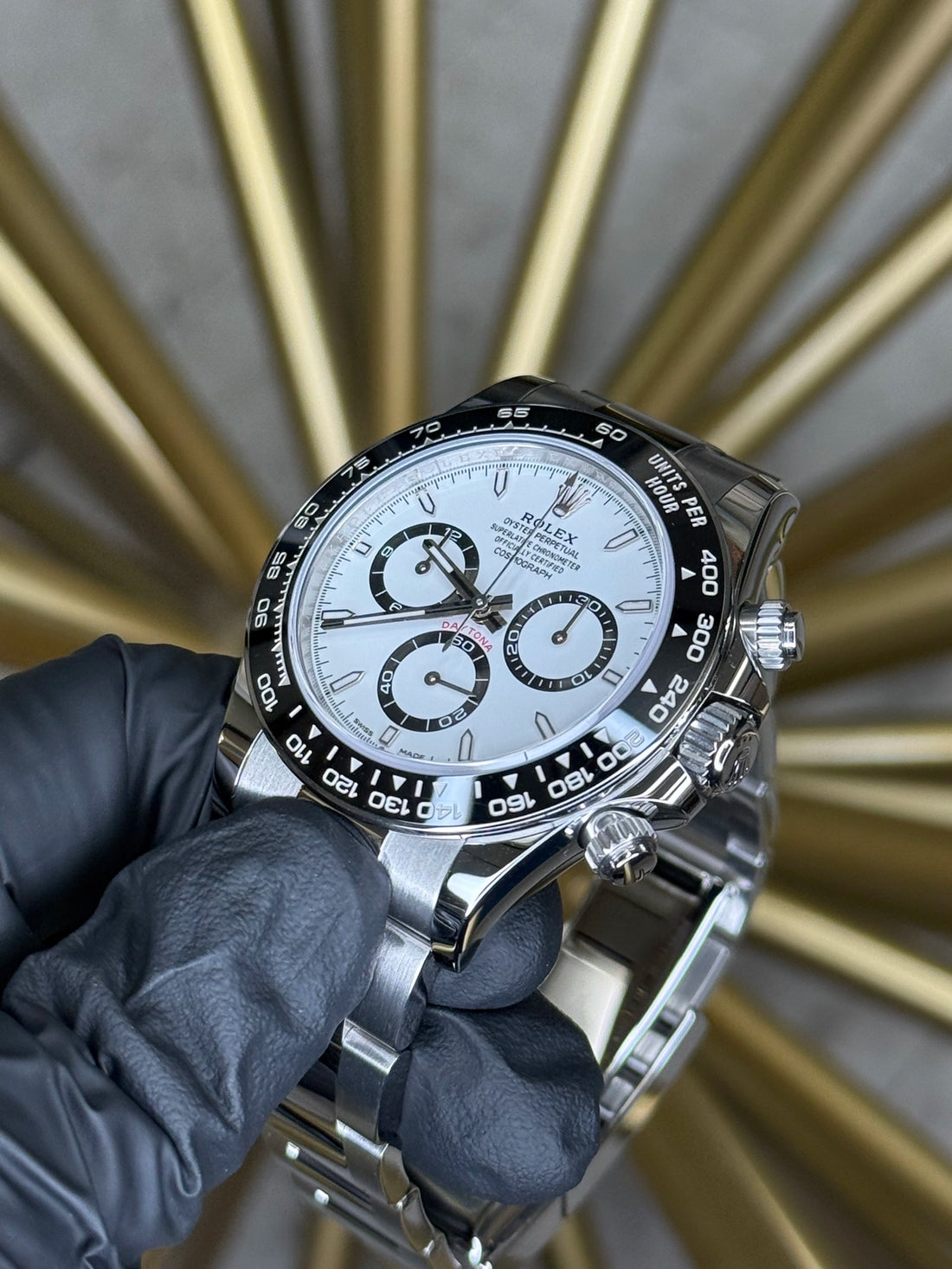Rolex Daytona White Index Dial on Oyster 126500LN 2026 Complete