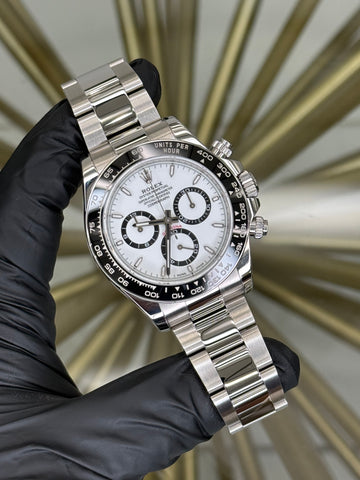 Rolex Daytona Panda Dial on Oyster 126500LN 2025 Complete