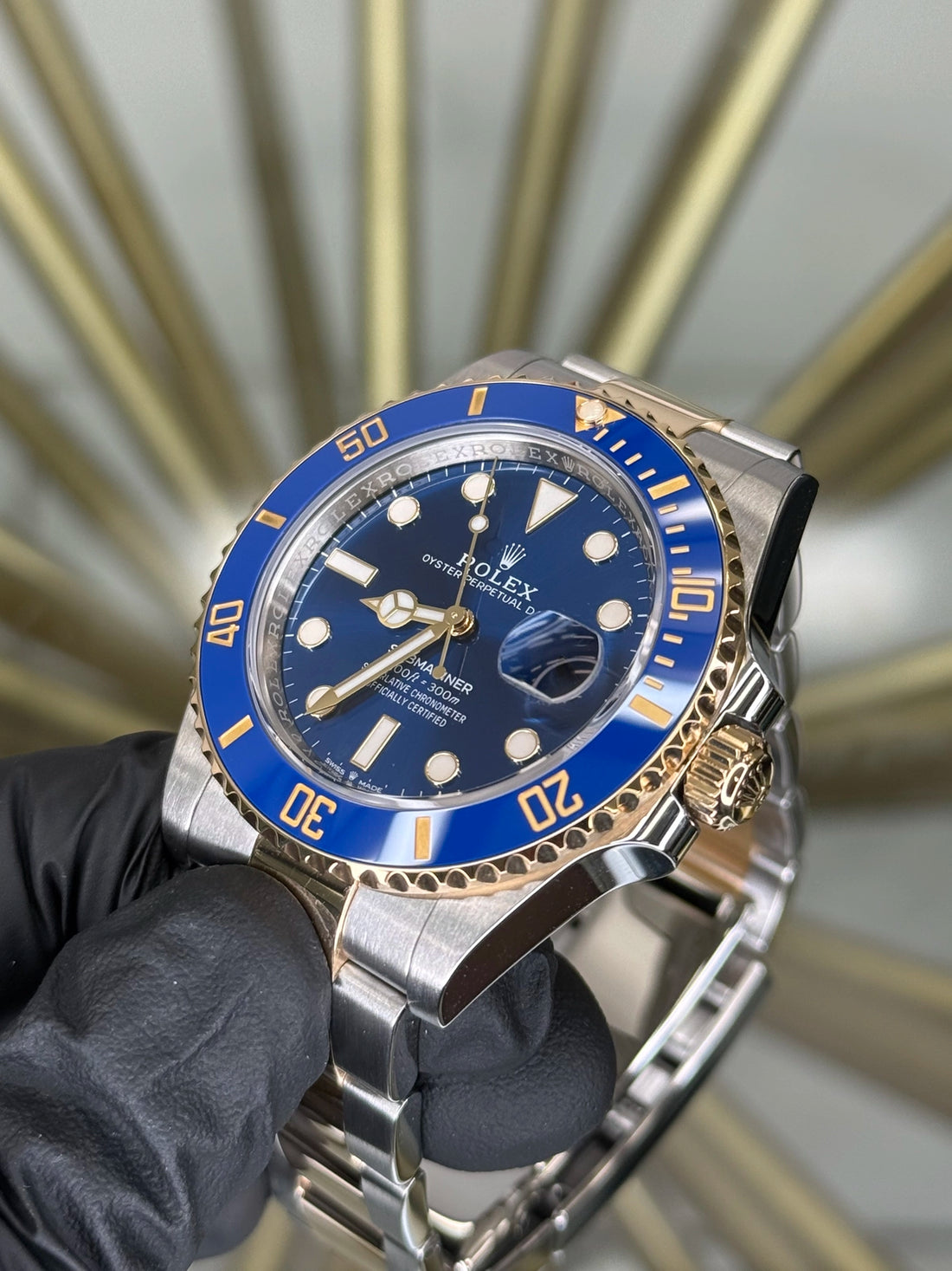 Rolex Submariner Bluesy Dial on Oyster 126613LB 2024 Complete