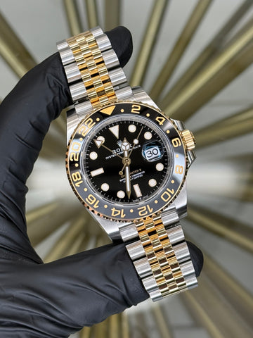 Rolex GMT-Master II Black “Bumblebee” Dial on Jubilee 126713GRNR 2026 Complete