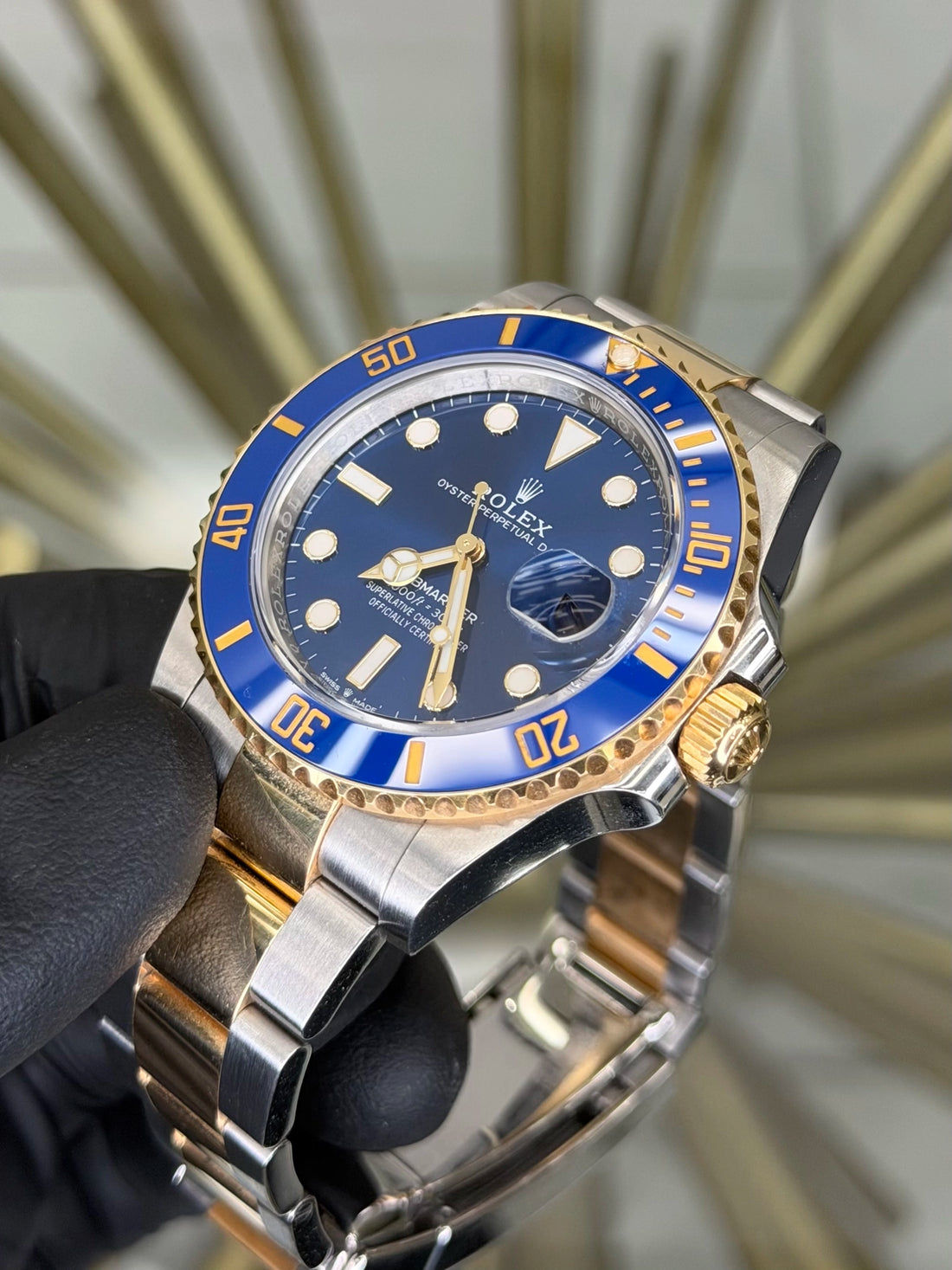 Rolex Submariner Bluesy Dial on Oyster 126613LB 2024 Complete