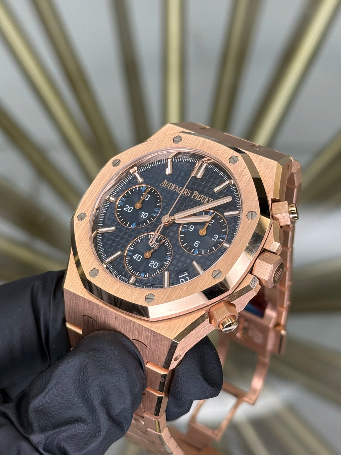 Audemars Piguet Royal Oak Chronograph Blue Dial on Bracelet (Converted) 26240OR.OO.1320OR.01 2023 Complete