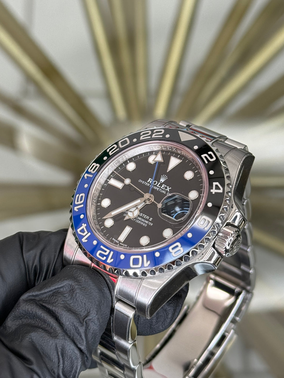 Rolex GMT-Master II 'Batman' Batman Dial on Oyster 116710BLNR 2017 Complete